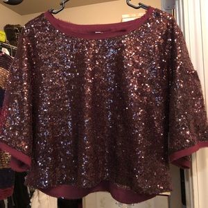Sequin top